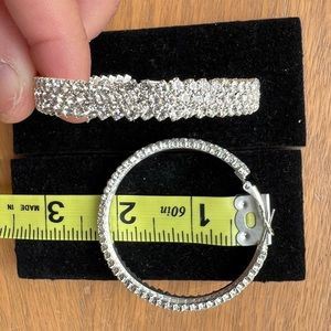 Silver Hoop Earrings